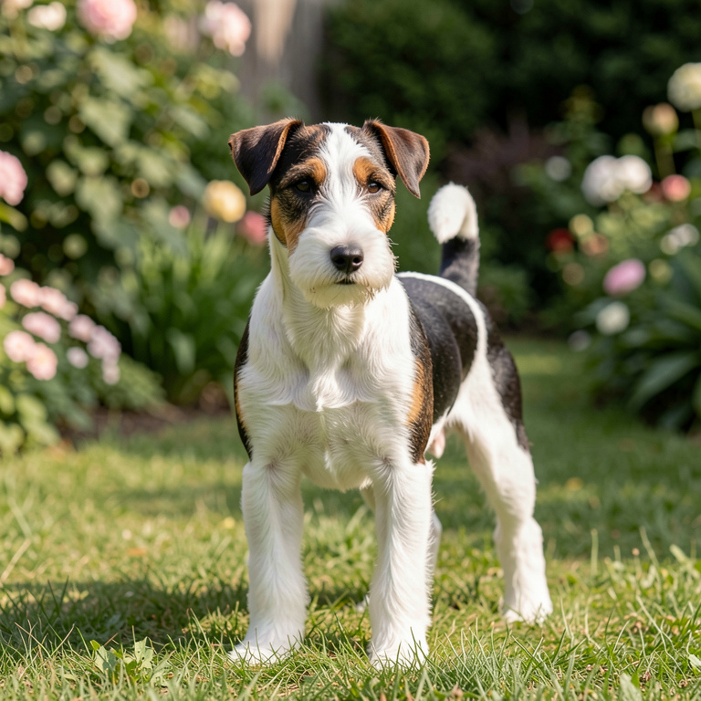 Fox terrier tricolore