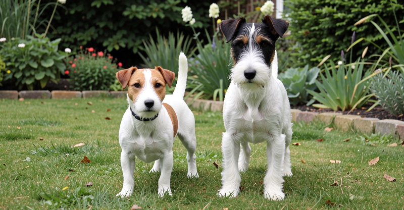 Comparaison fox terrier vs Terrier Jack Russell